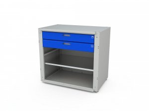 Шкаф для инструментов MODUL 1/2 XL 02 со сплошными дверями